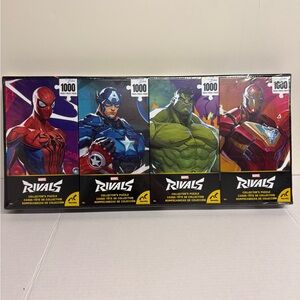 Marvel Rivals Puzzle Set - Red, Blue, Green